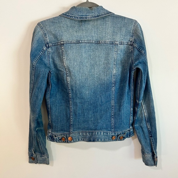 J. Crew Jean Denim Jacket Size XS - Picture 2 of 5